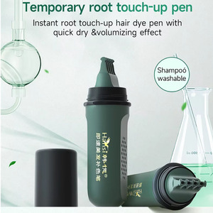Crema de Tinte <span class=keywords><strong>para</strong></span> el Cabello, Natural a Base de Plantas, de Acción Rápida, <span class=keywords><strong>para</strong></span> Retoques Diarios, Cobertura de Raíces, Calidad de Salón, Grado Premium, Sin Amoníaco - Product Image 4