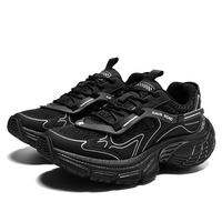 Chaussures de course légères pour hommes, respirantes, décontractées, style sportif, avec des chaussures de papa, baskets décontractées pour hommes