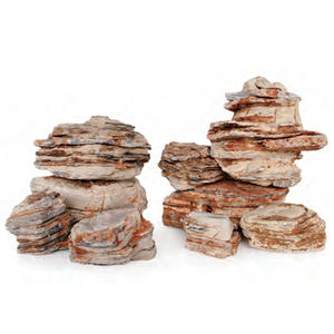 Pierres multicouches rouges colorées de roche de conception d'<span class=keywords><strong>aquarium</strong></span> pour des poissons d'<span class=keywords><strong>aquarium</strong></span> - Product Image 3