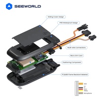 Traceur GPS et GSM pour voiture SEEWORLD R31 avec batterie, étanche, détection ACC et coupure moteur
