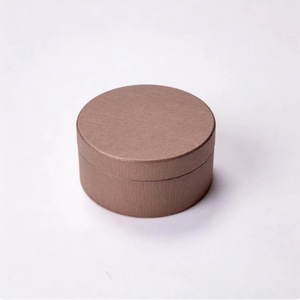 Boîte cylindrique en papier avec doublure en satin, logo estampé à chaud, emballage rigide pour bijoux, papier texturé exquis personnalisé - Product Image 3