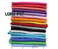 T-shirt uni en coton pour chien, vêtements d'été bon marché, vente en gros, collection