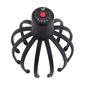 Masseur électrique du cuir chevelu avec 3 modes, masseur de tête à 360 degrés, gratte-tête portable sans fil pour <span class=keywords><strong>la</strong></span> relaxation et <span class=keywords><strong>la</strong></span> réduction du stress - Product Image 1