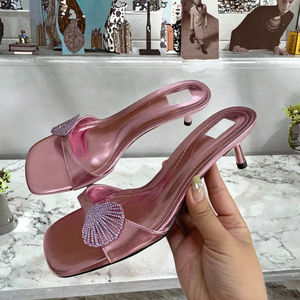 Nuevas Sandalias de Tacón Cuadrado con Plataforma y Punta Abierta, Estilo Francés 2025, para Mujer - Product Image 1