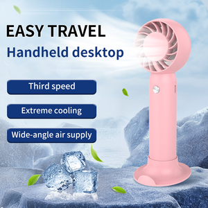 Nuevo Ventilador Portátil Mini Personalizable, Recargable por USB, 3 Velocidades, Diseño Atractivo, Batería <span class=keywords><strong>de</strong></span> 400mAh para Uso en Exteriores - Product Image 2