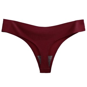 プレミアム品質女性用ハイカットひもパンティーローライズ薄型<span class=keywords><strong>2XL</strong></span>サイズ豪華な雰囲気コレクションウエストにロゴ付き - Product Image 6