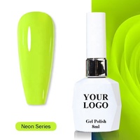 Vernis Gel UV Personnalisé Sans HEMA Sans TPO Bouteille avec Logo Personnalisé Formule Soak-Off pour Salons de Manucure Professionnels Vente en Gros