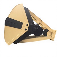 YUFEI Grappin hydraulique télécommandé sans fil, personnalisable, à mâchoires d'ouverture pour benne à godets/port/navire
