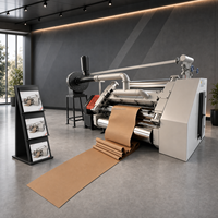 Ligne de production de carton ondulé monocouche économique Oray – Engrenage moteur à faible consommation de colle, 100 m/min – Équipement complet pour l'installation rapide en atelier de cartonnerie