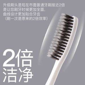Haoniu <b>Toothbrush</b> Long <b>Head</b> Soft Bristles Individually Packaged Manual <b>Toothbrush</b> - Product Image 2
