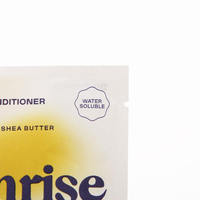 Pochette en Papier Kraft Biodégradable Personnalisée Logo Impression Sur Mesure Petit Mini Sachet Plat Scellé 3 Côtés pour Échantillon Cosmétique Soin de la Peau