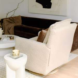 Zero-gravity electric removable and washable single-seat 360° rotating rocking <b>chair</b> - a must-have <b>for</b> parents and children. - Product Image 3