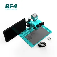 Microscope trinoculaire RF4 RF7050TVD2-4KC1-M156 7-50X avec caméra 4K et écran 15,6 pouces pour outils de réparation de téléphones mobiles