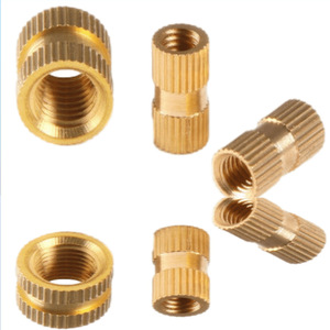 Écrous en cuivre Koton M5 à bride moletée, insert à fusion à chaud avec filetage standard GB6170 86 pour pièces moulées par injection - Product Image 5