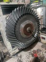 Approvisionnement d'usine 45 #   Paire d'engrenages coniques hélicoïdaux en acier, usinés par CNC, pour équipement de réducteur