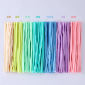 Tiges torsadées en chenille multicolores pour la création de fleurs en velours faites à la main, nettoyeurs de tuyaux pour l'artisanat et la décoration - Product Image 4