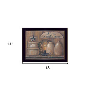 HMS per amore dimora qui arte da parete nero incorniciato stampa per mensola 1 elegante decorazione per la casa - Product Image 5