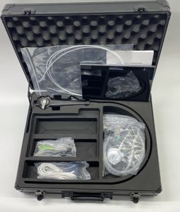 Endoskop Veteriner Medis Monitor Layar Sentuh 14 Inci Laringoskop Video Fleksibel Sekali Pakai untuk THT - Product Image 4