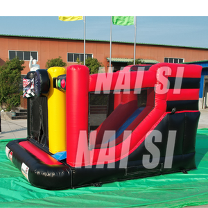 Château gonflable <span class=keywords><strong>de</strong></span> course automobile pour enfants, avec toboggan, pour intérieur et extérieur, idéal pour les fêtes et la <span class=keywords><strong>location</strong></span> - Product Image 4