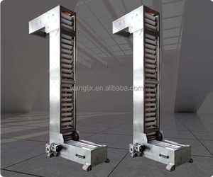 מסוע שרשרת פלסטיק עם חצאית ומחסום, מעלית שרשרת פלסטיק להובלת חומרים בקווי עיבוד - Product Image 3