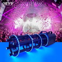 Lanceur de confettis LED en papier coloré à commande manuelle Gatling pour scène, discothèque, DJ, bar, club