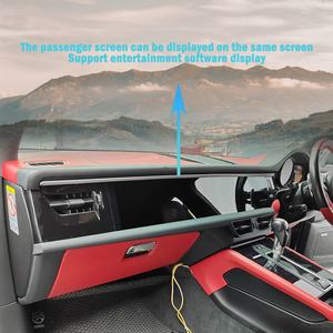 Autoradio multimédia 2DIN 12,3 pouces avec écran double RHD Android CarPlay 12G+256GB pour Porsche Macan 2011-2017 - Product Image 6