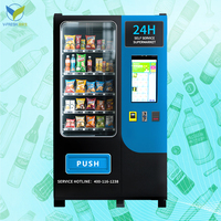 VFresh Nouvelle arrivée en stock Combo machine intelligente pour la gare routière Snack Distributeur automatique