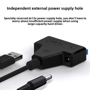 <span class=keywords><strong>Cable</strong></span> Adaptador <span class=keywords><strong>USB</strong></span> 3.0 <span class=keywords><strong>a</strong></span> SATA - <span class=keywords><strong>Cable</strong></span> Externo de 25 Pulgadas para SSD/HDD, Plug-and-Play, Fácil de Conectar, Empaque con Banda Perlada - Product Image 2