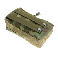 Petite pochette utilitaire à fermeture éclair, sac d'accessoires pour système MOLLE, sac banane EDC, sac de rangement suspendu pour extérieur