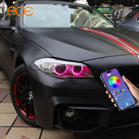 Module LED RGBW DRL à changement de couleur contrôlé par application de smartphone pour phares Xénon F07 GT F10 F11 F18 pré-LCI, 8000 lumens