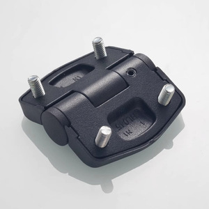 HENGSHENG <span class=keywords><strong>hl045</strong></span> Heavy Duty đen chống gỉ đổ bản lề cổng trang trí cửa bản lề thiết bị công nghiệp mông bản lề - Product Image 4