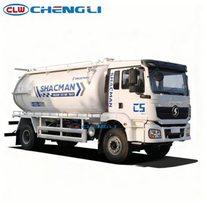 High-power Anti-leakage 15CBM Septic Tank Vacuum Suction Vehicle with Thickened Sealed Tank for Septic Sludge - Product Image 2