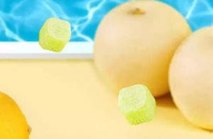 ลูกอมน้ำเชื่อมรสเกลือทะเลมะนาวมิ้นท์แพร์คุณภาพสูง ฟรีฟอร์มโพลีเอสเตอร์ สดชื่น บรรเทาอาการเจ็บคอ เหมาะสำหรับเป็นของว่าง ของขวัญ หรือของแจก - Product Image 2