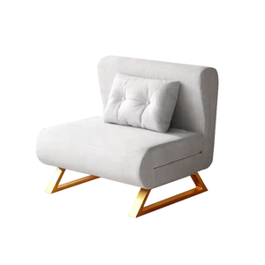 Canapé-lit 1 Place Inclinable Avec Ports USB – Velours Côtelé Beige, Dossier 3 Positions, Table Escamotable | Dimensions 93 X 150 X 85 Cm
