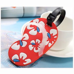 Chanclas personalizadas, Etiquetas de equipaje, etiquetas de equipaje de viaje, Maleta, bolsa, mochila, etiquetas, zapatillas, forma, etiquetas de equipaje, 3 uds. - Product Image 4