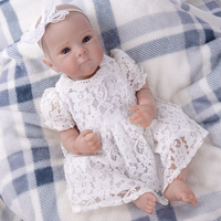 Boy Girl Art Scale Hot Bag Newborn Baby Doll Silicone Selling Wolf Articulated Bear Reborn Dolls Mini Soft Fashion Dolls