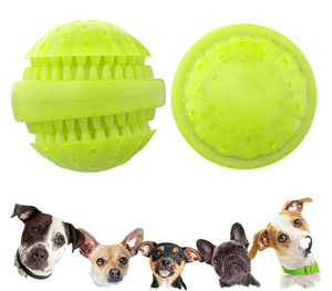 Balle de nettoyage dentaire pour chien en silicone de qualité alimentaire, écologique, style amusant, utilisable pour diverses occasions - Product Image 2