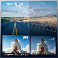 NBD kamera perekam foto profesional, kamera digital 16x perbesaran Digital 4k HD CMOS ringan portabel