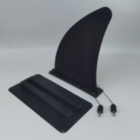 Aileron central détachable US Box SUP Fin 8 pouces pour planche à pagaie, planche de surf, longboard, planche gonflable – Matériau PVC