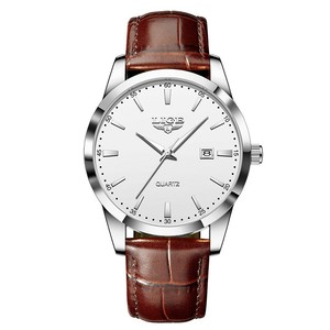 Montre à quartz de luxe pour homme LIGE LG89143, échantillon d'usine, entièrement automatique, design de cadran de 40 mm, logo personnalisé avec boîte - Product Image 2