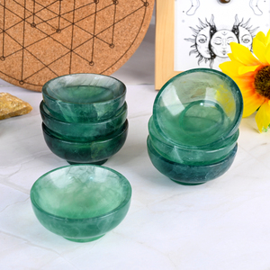 Vente en gros de bols en fluorite verte polie, artisanat en cristal naturel, autres produits d'artisanat en cristal - Product Image 1