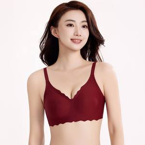 Soutien-gorge <span class=keywords><strong>T</strong></span>-<span class=keywords><strong>shirt</strong></span> sans coutures et sans armatures pour <span class=keywords><strong>femme</strong></span>, maintien complet, confort et effet push-up - Product Image 3