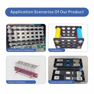 1x 2/3 18650 ABS + aksesori paket baterai Lithium Li Ion rakitan braket pengatur jarak baterai plastik PC - Product Image 4