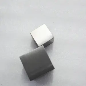 Good quality tungsten heavy alloy cube for ornament