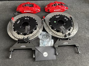 Kit d'étriers de frein modifiés ICOOH à succès, 8 pistons, disques 380mm 405mm, BBK pour AUDI 8Y 8V <span class=keywords><strong>B8</strong></span> B9 B10 S3 S4 - Product Image 5