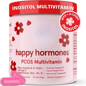 Complément alimentaire en capsules multivitaminées pour l'équilibre hormonal, contenant un complexe d'inositol hormonal, améliore l'état de la <span class=keywords><strong>peau</strong></span>. - Product Image 1