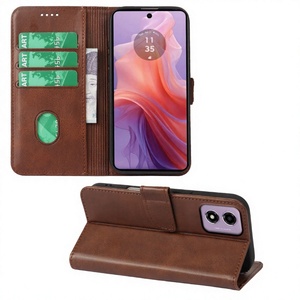 Funda con Correa Magnética NFC <span class=keywords><strong>de</strong></span> PU+TPU para iPhone 16 y Motorola G55/75, con Ranuras para Tarjetas, Tipo Cartera - Product Image 3