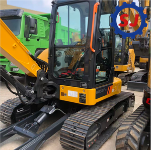 Miniexcavadora 9055F de 5.5 Toneladas, Motor Cummins de 36.2kW, Capacidad de Cucharón de 0.21m, Excavadora Compacta de Orugas Hidráulicas, Bomba Hidráulica de Alto Rendimiento - Product Image 3
