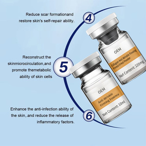 Ampoule faciale au cuivre et aux peptides Vickers OEM personnalisée avec sérum anti-âge GHK-Cu raffermissant et renouvelant la peau pour tous types de peau - Product Image 3