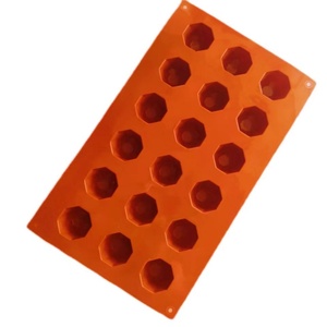 Moule en silicone diamant TangChu pour chocolat et gelée, forme ronde, compatible micro-ondes, pour la fabrication de sushis et de glaçons DIY - Product Image 3